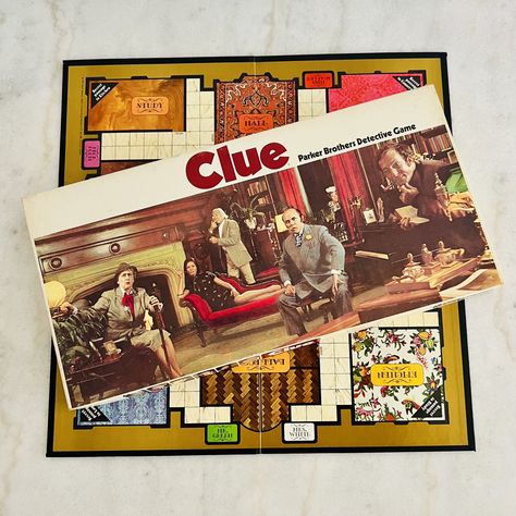 Clue Board, Clue Board Game, Game Night Gift, Detective Game, Puzzle Board, Game Night, Tabletop Games, Puzzle Game, Game Item