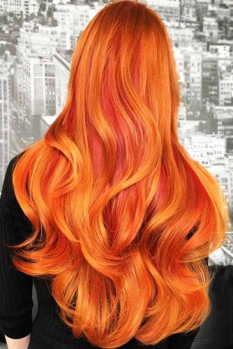 Discover The Captivating Orange Hair Rainbow: From Sweet Pumpkin To Burning Fiery Shades ★ See more: https://lovehairstyles.com/orange-hair-color-ideas/ Orange Hair Color, Dye Colors, Colors Orange, Hair Dye Colors, Orange Hair, Hair Dye, Hair Color, Copper, Dye