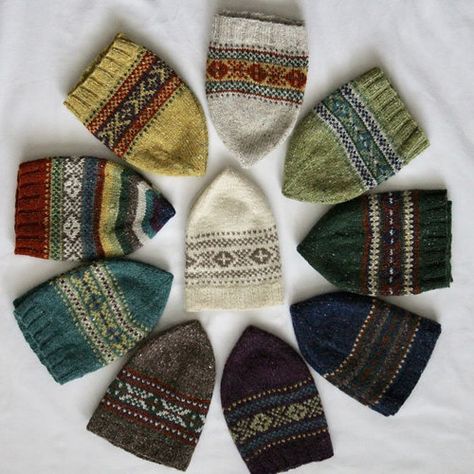 Fair isle hat pattern