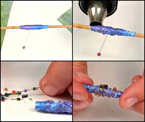 Paper Bead Jewelry, Fiber Jewelry, Paper Jewelry, Textile Jewelry, Fabric Beads, Paper Beads, Beads And Wire, Beading Tutorials, Bijoux Diy