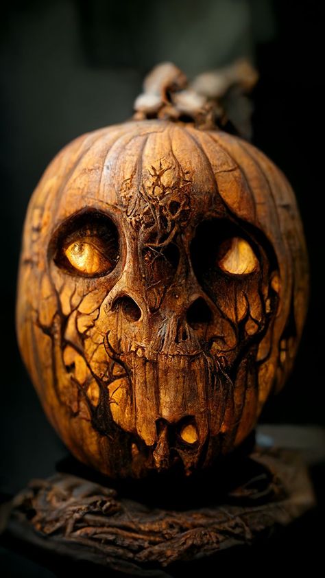 JACK-O'-LANTERN/WEIRD/SCARY/HALLOWEEN ---please follow my account--- --- Image courtesy of midjourney--- Scary Jack O Lantern, Jack O, Scary Halloween, Jack O Lantern, Pumpkin Carving, Lanterns, Carving, Halloween, Art