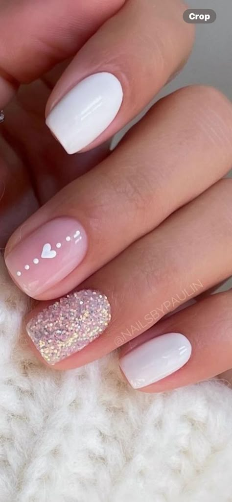 Gel Nail Designs For Tan Skin, Simple Cute Dip Nails, Nails Acrylic Natural Classy Simple, Cute Short Chrome Nails, February Nails Neutral, Short Acrylic Nails February, Nail Ideas For Nurses, Cute And Simple Valentines Day Nails, Pregnancy Nail Ideas