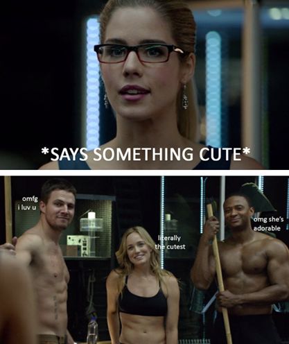 Arrow - Felicity Smoak ♥ Felicity Smoak Aesthetic, Green Arrow Aesthetic, Oliver Queen Aesthetic, Felicity Smoak Comics, Oliver Queen And Felicity Smoak, Arrow Funny, Arrow Memes, Lexa E Clarke, John Diggle