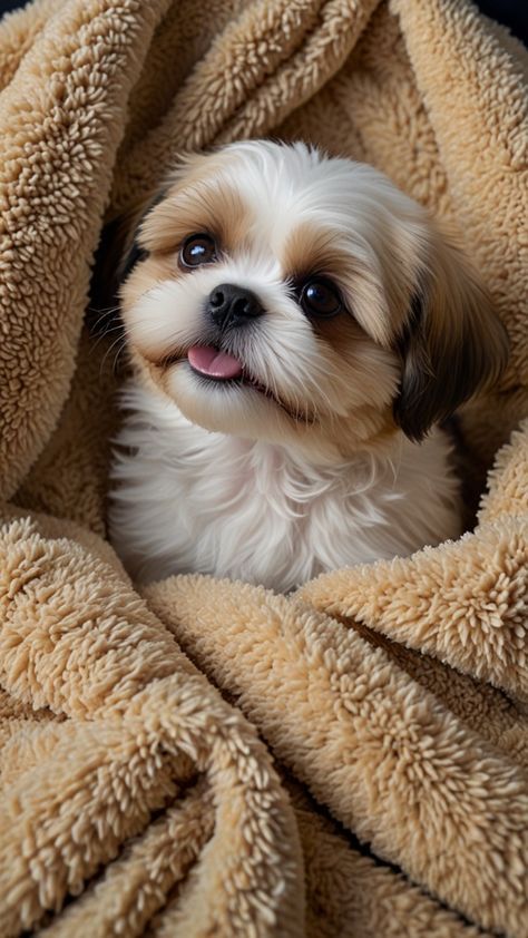 Shih Tzu Dog Wallpaper, Shitzu Puppies Wallpaper, Dogs Group Photo, Cats And Dogs Aesthetic, Dog Shih Tzu, Cute Fluffy Puppies, Dogs Aesthetic, Perro Shih Tzu, Shitzu Dogs