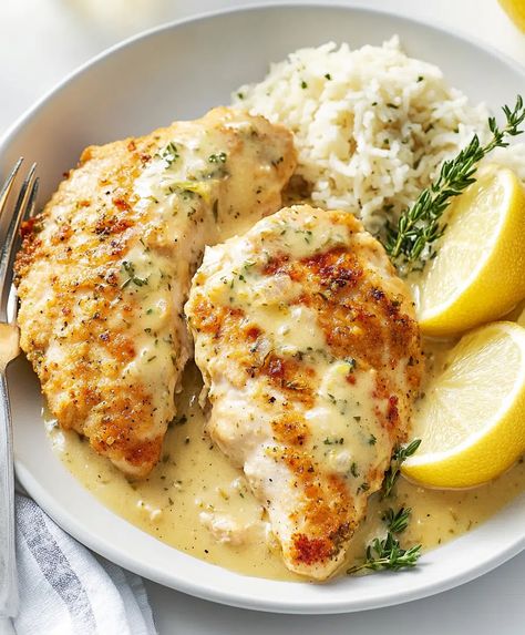 Herb Chicken Recipe - sandyrecipes.com Herb Crusted Chicken, Herb Chicken Breast, Herb Chicken Recipes, Crusted Chicken Breast, Rosemary Chicken, Chicken Breast Seasoning, Chicken Bake, Herb Chicken, Tender Chicken Breast