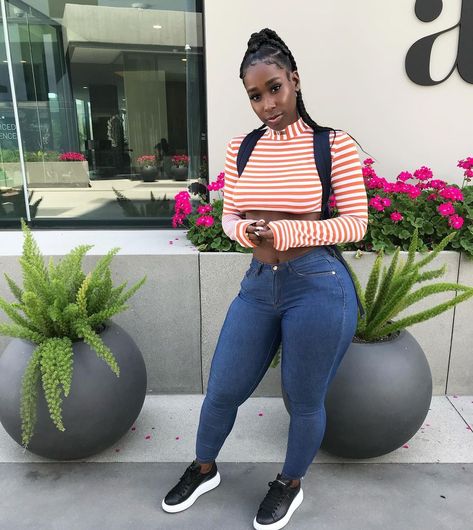 Bria Myles, Cool Captions, Celebrity Portraits, November 3, Curvy Outfits, High Waisted Skirt, Log In, Log, Models