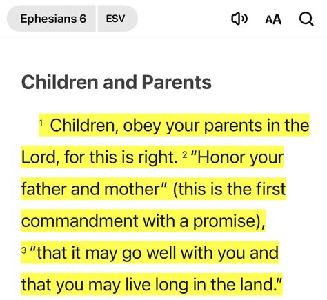 Obey your parents Obey Your Parents Bible Verse, Obey Your Parents, Memory Verse, Live Long, How To Better Yourself, Christian Quotes, Verses, Bible Verses, Parenting