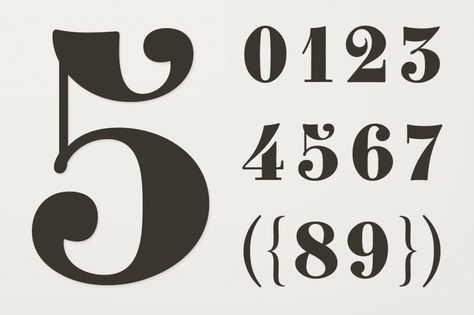 Number Fonts: 10 Stylish Examples                                                                                                                                                     More Best Number Fonts, Fonts Fancy, Number Tattoo Fonts, Fonts Lettering, Number Fonts, Number Tattoos, 4 Tattoo, Tattoo Font, Number Design