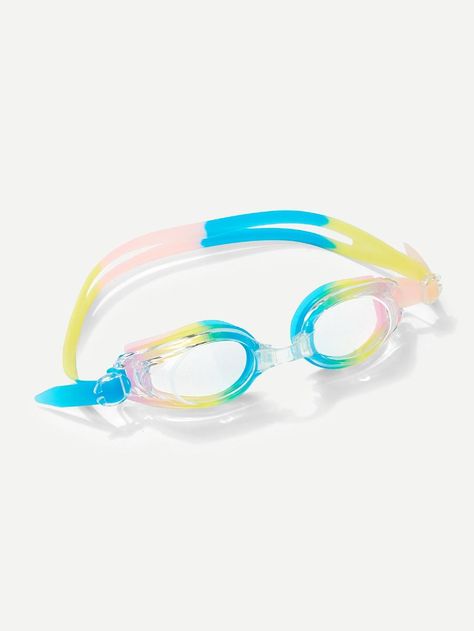 Two Tone Clear Design Swimming Glasses -SheIn(Sheinside) Make Alkaline Water, Swimming Glasses, Baby Food Storage, Sneakers Street Style, Sports Aesthetic, Baby Swimming, Fashion Glasses, Swimming Goggles, Cute Desserts