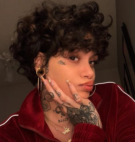 Curly Short, Short Curly Haircuts, Curly Pixie, Curly Haircuts, Curly Hair Inspiration, Kehlani, Cut My Hair, Brazilian Human Hair, Curly Hair Cuts