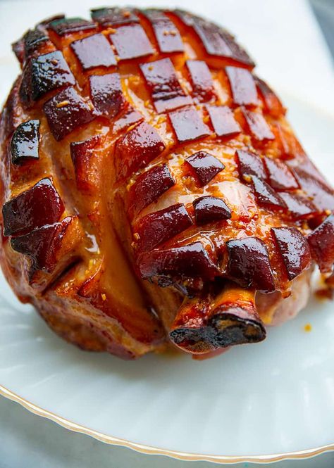 Mustard Ham Glaze, Bake Ham, Pork Shoulder Picnic, Picnic Ham, Boneless Ham, Pork Picnic, Ham And Noodle Casserole, Brown Sugar Ham, Ham Recipes Baked