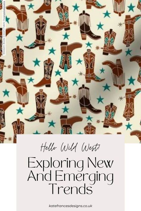 Spoonflower Makers Trend Report: Autumn Winter 2023 — Kate Frances - Surface Pattern Designer & Creative coach Trending Patterns 2024, Whimsical Fabric, Dark Color Palette, Grand Millennial, Autumn Winter 2023, Trend Report, Winter Trends, Print Trends, Baby Design