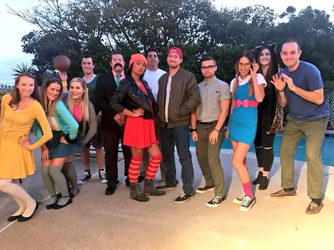 Recess group costume!  #halloween2017 #90skids #disney #recess #tj #spinelli #costume #groupcostume #halloween # Recess Costumes Halloween, Recess Halloween Costumes, Recess Costumes, Spinelli Costume, Disney Recess, Epic Halloween Costumes, Group Costumes, Halloween 2017, 90s Kids