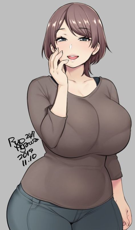 Thick Character Art, Images Kawaii, Anime Girlxgirl, Anime Dragon Ball Super, Manga Pictures, Your Mom, Anime Dragon Ball, Manga Girl, Cute Anime Character