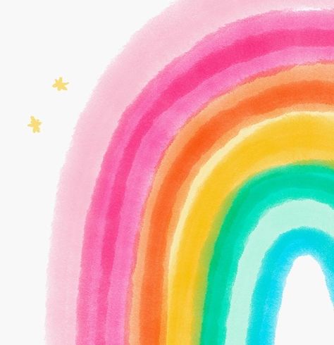 Baby Poster, Rainbow Paint, Baby Posters, Rainbow Wall Art, Rainbow Aesthetic, Watercolor Rainbow, Rainbow Wallpaper, Printable Art Prints, Preppy Wallpaper