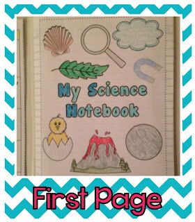 Setting Up Science Notebooks {Photos Galore!} Science Notebook Cover Design, Earth And Life Science, Science Notebook Cover, Science Foldables, The Science Penguin, Science Penguin, Middle School Science Experiments, 1st Grade Science, First Grade Science