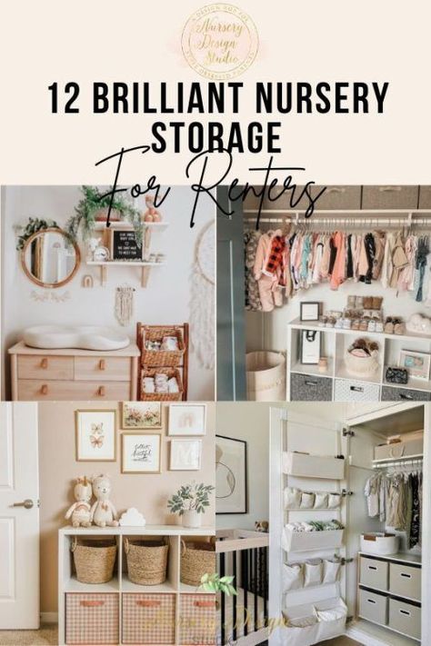 Nursery Organization - Nursery Design Studio Storage Nursery Ideas, Small Nursery Closet, Nursery Storage Ideas, Nursery Organization Ideas, Changing Table With Drawers, Smart Nursery, Toy Storage Nursery, Storage Nursery, Traditional Benches