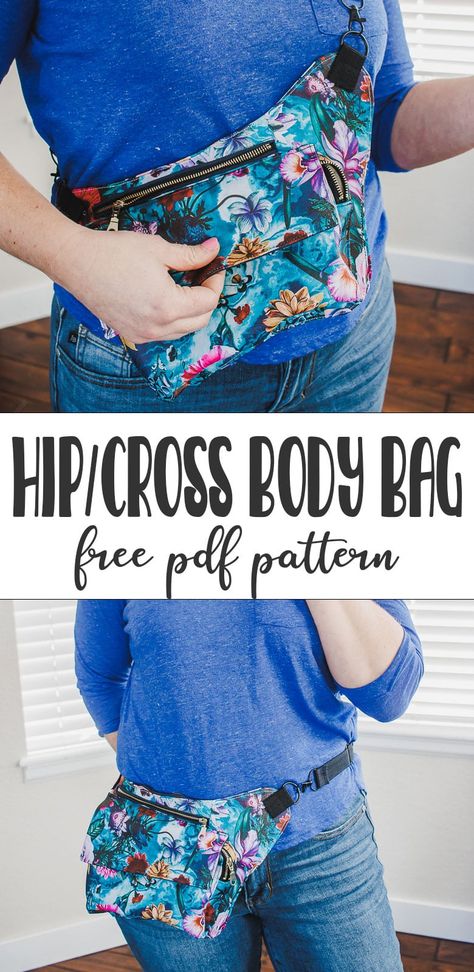 Cross Body Bag Pattern Free Sewing, Hip Bag Pattern Free, Sling Bag Pattern Free, Cross Body Bag Pattern Free, Hip Bag Pattern, Bag Free Sewing Pattern, Belt Bag Pattern, Sling Bag Pattern, Fanny Pack Pattern