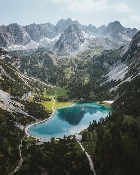 UNILAD Adventure on Instagram: “"Nestled in the Austrian mountains ⛰" 📸 @fabianheigel” Austrian Mountains, Mountain Landscapes, Australia Photos, Underwater Life, Seven Wonders, Great Barrier Reef, Mountain Landscape, Scenic Views, Natural World