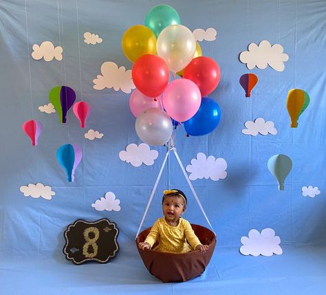 Baby Themed Photoshoot Ideas, Up Baby Photoshoot, Months Birthday Ideas, Monthly Theme Baby Photos, Monthly Birthday Ideas Baby Boy, Monthly Birthday Photoshoot Ideas, Monthly Photoshoot Ideas For Baby, Monthly Birthday Ideas, Baby Photoshoot Ideas Monthly