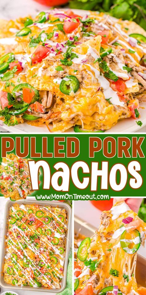 Pork Bbq Sauce, Pulled Pork Bbq Sauce, Pulled Pork Nachos Recipe, Pork Nachos Recipe, Leftover Pulled Pork, Small Bites Appetizers, Pulled Pork Nachos, Pork Nachos, Pork Bbq