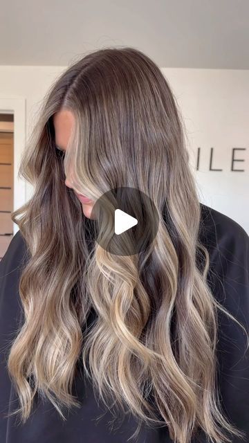 SHANYA KRIEVINS || UTAH BLONDES on Instagram: "THE BEST BEIGE BRONDE FORMULA 🥥🐻

Redken Shades EQ
Gloss 9AA 9NB 8GG

#fallhair #fallbronde #brondebalayage #hairtransformation #beigeblonde #behindthechair #redkenshadeseq #hairtok #haircolorist #balayage #swhwarzkopf #schwarzkopfusa #hairstylist" 7m Shades Eq, Bronde Formula, Dishwater Blonde, Blonde Toner, Redken Shades, Root Color, Bronde Balayage, Bronde Hair, Redken Shades Eq