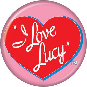 I Love Lucy Heart Logo Button | LucyStore.com Names Girl, Desi Arnaz, Bright Blue Eyes, Lucille Ball, Love Lucy, Heart Logo, I Love Lucy, Do Love, Australian Shepherd