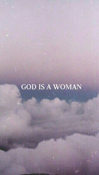 Dios es una mujer Ariana Grande Lyrics, Wallpaper Tumblr Lockscreen, God's Timing, God Is A Woman, Iphone Music, 타이포그래피 포스터 디자인, Ariana Grande Wallpaper, Wallpaper Tumblr, Music Backgrounds