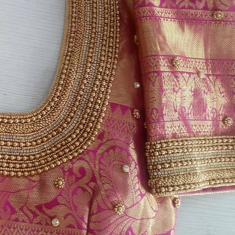 Exclusive Blouse Designs, Sleeve Patterns, Aari Design, Latest Bridal Blouse Designs, Latest Blouse Designs Pattern, Bridal Necklace Designs, Simple Hand Embroidery Patterns, Maggam Work Designs, Aari Designs