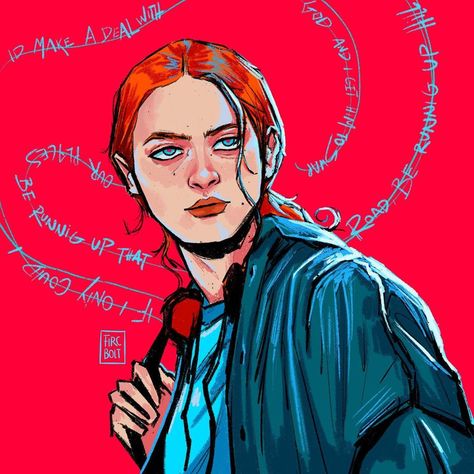 Max Mayfield Fanart Season 4, Stranger Things Ronance Fan Art, Digital Art Stranger Things, Chrissy Stranger Things Fanart, Stranger Things Fanart Mileven, Luztapiaart Stranger Things, Stranger Things Art, Vol 2, Five Guys