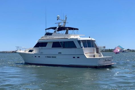 Hatteras Yachts, Us Regions, Electric Toilet, Detroit Diesel, Side Deck, Used Boat For Sale, Used Boats, Fresh Water Tank, Yacht For Sale