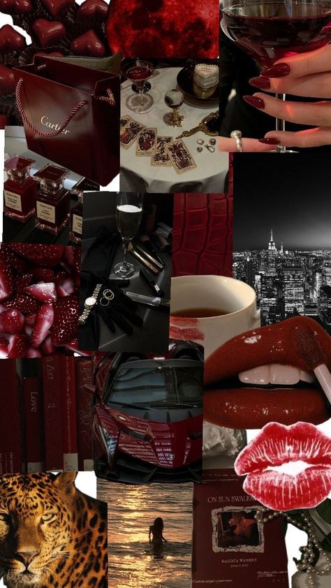 Collage of my vibes Aesthetic Seductive Wallpaper, Red Theme Party, Red Aesthetic Seductive Wallpaper, Hot Red Aesthetic Wallpaper Collage, Red Aesthetic Seductive Clothes, Red Aesthetic Dark Seductive, Red Theme, Theme Party, Party Themes