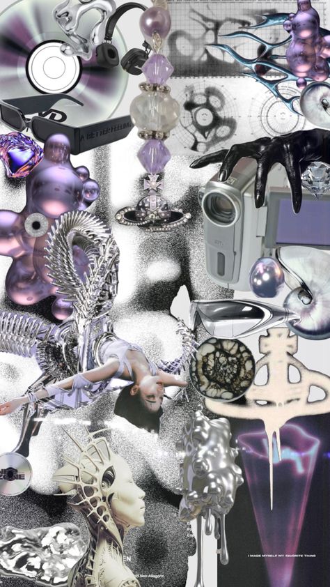 #future #futurism #lilac #silver #futuristic Website Aesthetic, Y2k Cybercore, Silver Aesthetic, Vibe Aesthetic, Futuristic Aesthetic, Artistic Wallpaper, Frutiger Aero, Anime Backgrounds, Iphone Backgrounds