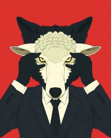 Wolf In Sheep's Clothing. Wolf In Sheeps Clothing Aesthetic, Wolf In Sheep’s Clothing, Wolf In Sheeps Clothing Art, Wolf In Sheeps Clothing, Sheep Drawing, Edgy Art, Wolf Clothing, Crazy Boyfriend, Patterns Art