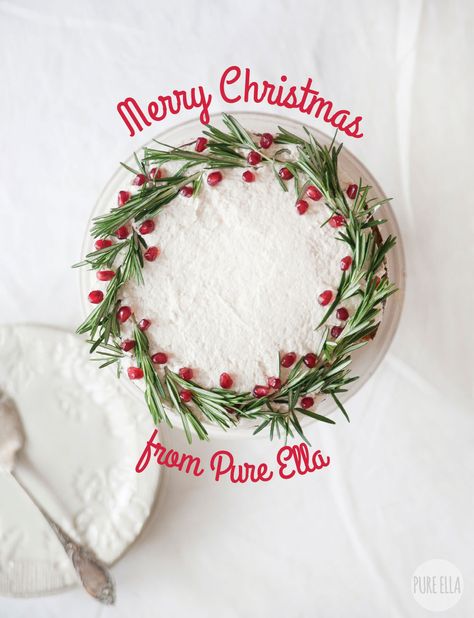 Christmas Wreath Cake, Gingerbread Christmas Wreath, Wreath Cake, Vegan Gingerbread, Gluten Free Gingerbread, Holiday Cake, Christmas Cake Decorations, Dairy Free Eggs, Gingerbread Cake