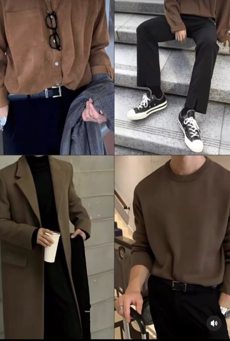 Vans Outfit Men, Crewneck Sweatshirt Outfit, Guys Fashion Casual, Mens Business Casual Outfits, Mix Match Outfits, Vans Outfit, Trendy Outfit Ideas, Outfits Hombre, Men Stylish Dress