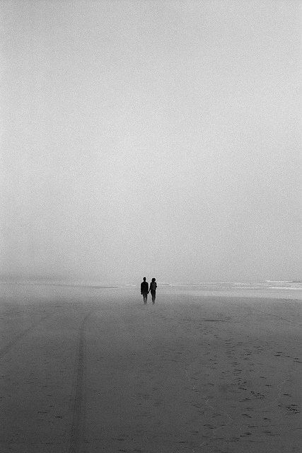 Walking On The Beach, Foto Tips, Minimalist Photography, Charles Bukowski, The Fog, Pics Art, Two People, Photo Inspiration, Photography Inspiration