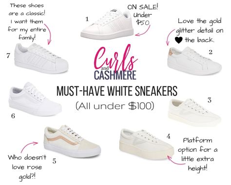 Trend Alert: White Sneakers for Fall Best White Sneakers Women, White Women Sneakers, Fall Adidas, Women White Shoes, Womens White Sneakers, Casual White Sneakers, Best White Sneakers, White Casual Sneakers, White Fashion Sneakers