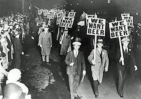 Prohibition in Toronto, c 1900s Men protest during the prohibition movement, c. 1900s (public domain). We Want Beer, Man Cave Pub, Beer Photos, Man Cave Wall Art, Beer Poster, Bar Cart Decor, Strange Photos, Space Invaders, Sean Connery