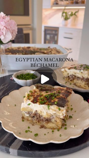 Alia & Radwa Elkaffas on Instagram: "🇪🇬 Welcome back to our Egyptian Series! This Macarona Béchamel is a cherished classic we grew up with, one of our favorites! It’s essentially Egypt’s take on lasagna, reminiscent to Greek pastitsio. Layers of creamy pasta and béchamel sauce with a hearty beef filling, topped with even more luscious béchamel. 💫 

Comment PASTA RECIPE below, and we’ll DM you the full recipe!

Follow @fooddolls for more easy recipes like this one and stay tuned for the next episode of our Egyptian series!

#egyptian #pasta #bechamel #middleeasternfood #fooddolls" Greek Pastitsio, Béchamel Sauce, Bechamel Sauce, Creamy Pasta, Middle Eastern Recipes, Pasta Recipe, Easy Recipes, Lasagna, Pasta Recipes