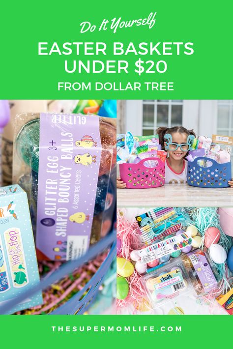 You don't have to spend a fortune on Easter baskets, especially with places Dollar Tree. Here are my Easter Baskets on a Budget ideas. Beach Easter Basket, Giant Easter Basket, Tutu Easter Basket, Dollar Tree Easter Basket, Unique Easter Baskets, Fun Easter Baskets, Easter Baskets To Make, Easter Basket Ideas, Kids Easter Basket