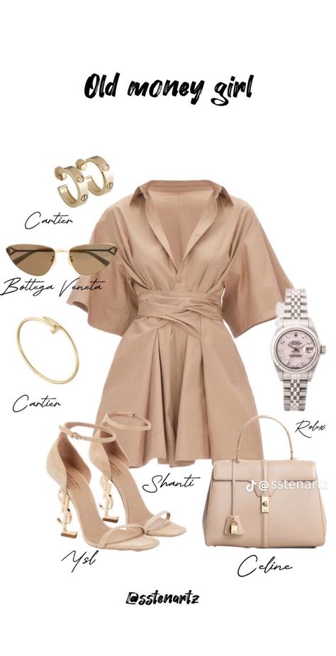 Outfit Inspo Old Money, Old Money Dress, Outfit Inspo For Women, Old Money Outfit Ideas, Old Money Girl, Money Dress, Old Money Fashion, Aesthetic Old Money, Money Girl