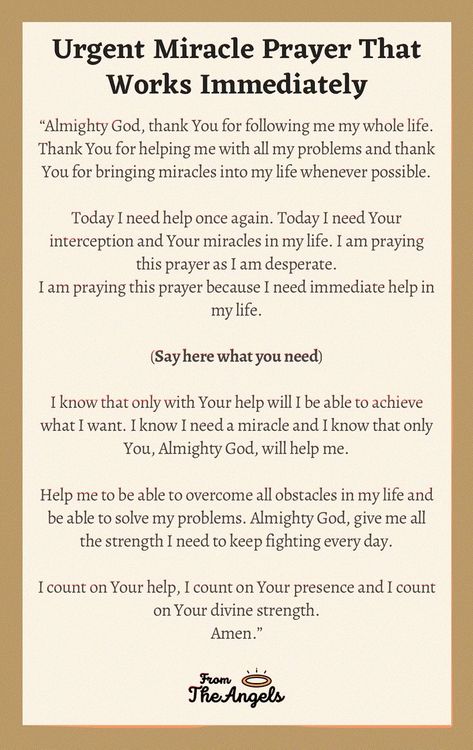 Unlock the power of faith with these 8 transformative prayers designed to bring immediate miracles in tough times. Embrace hope and find strength in your darkest moments. Discover the divine support waiting for you. #MiraclePrayers #FaithInAction #SpiritualStrength Pray On It Pray Over It Pray Through It, Miracle Prayer For The Sick, Prayer For Miracles, The Miracle Prayer, Prayer For A Miracle, Pray For A Miracle, Prayer For Prosperity, Prayer For Wisdom, Praying For A Miracle