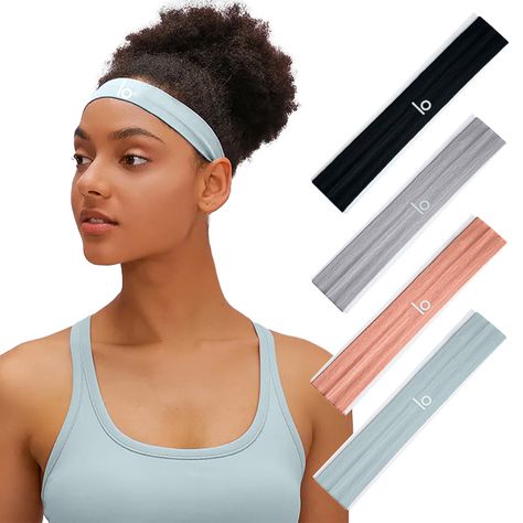 Elastic HairBand Sports Headbands for Women Men Solid Running Fitness Yoga Hair Bands Stretch Makeup