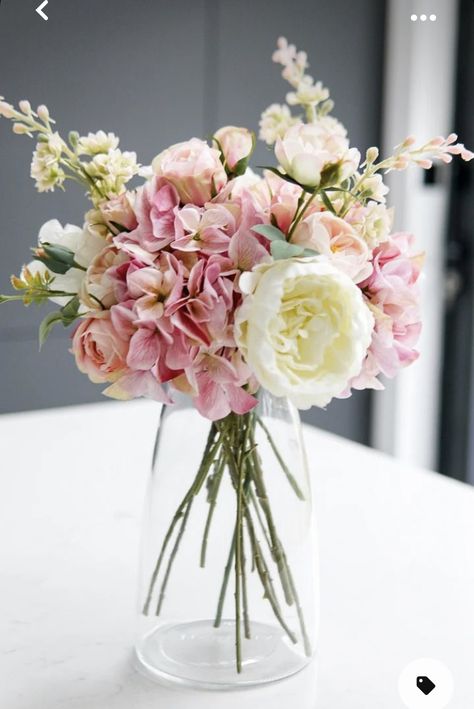 Education Slogans, Pink Flower Centerpieces, Peony Flower Arrangements, Hydrangea White, Pink Flower Arrangements, Peonies Centerpiece, Peony Arrangement, Pink Hydrangeas, White Flower Arrangements