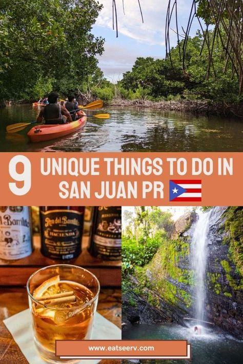 Planning a trip to Puerto Rico? This post shares 9 unique things to do in San Juan Puerto Rico to add some fun and adventure to your vacation. Puerto Rico 4 Day Itinerary, Things To Do In Puerto Rico San Juan, San Juan Puerto Rico Cruise Port, Travel To Puerto Rico, What To Do In Puerto Rico, San Juan Puerto Rico Vacation, Things To Do In San Juan Puerto Rico, Things To Do In Puerto Rico, Puerto Rico San Juan