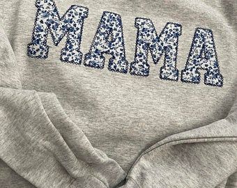 Mama shirt | Etsy CA Blessed Mama Shirt, Applique Sweatshirt, Baby Coming Home Outfit, Floral Sweatshirt, Womens Sweatshirts, Applique Shirts, Embroidery Sweatshirt, Mama Shirts, Mama Sweatshirt