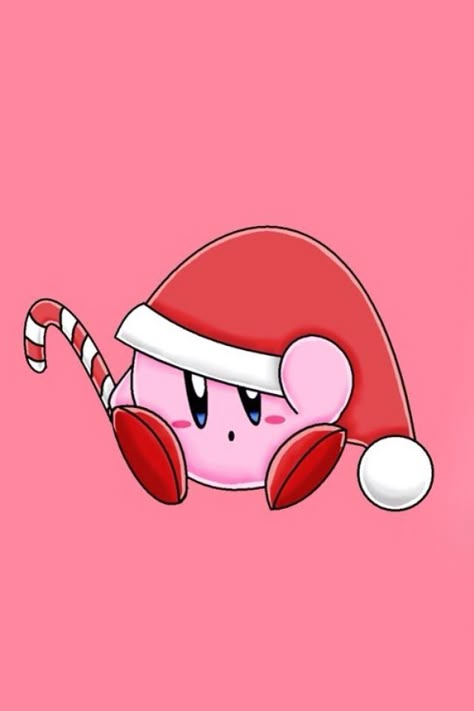 Christmas Kirby, Kirby Pfp, Christmas Pokemon, Xmas Drawing, Santa Claus And Reindeer, Tips For Painting, Christmas Cutouts, Kirby Character, Kirby Art