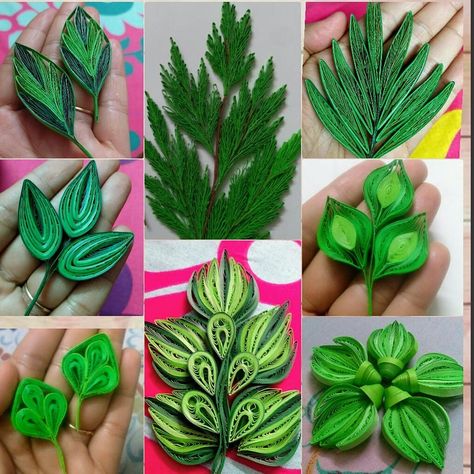 Paper Quilling Leaves, Quilled Leaves, Quilling Cross, Teknik Quilling, Turkey Crafts For Preschool, Quilling Leaves, Quilling Flowers Tutorial, Hearts Paper Crafts, Quilling Flower Designs