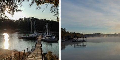 Nearly 700 People Have Died On Georgia's Lake Lanier & Its History Is Chilling - Narcity Lake Lanier Georgia, Northern Georgia, Chattahoochee River, Lake Lanier, Dark History, Army Corps Of Engineers, Truth And Lies, Below The Surface, Recreational Activities